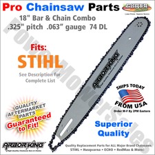 18” Chainsaw Bar & Chain