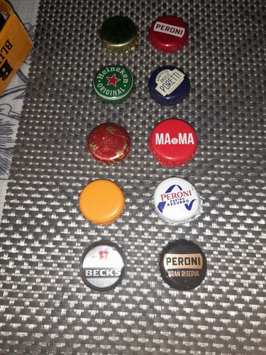 Lotto tappi birra - di, birra-