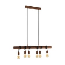 Vintage Rustic Rust 6 Light