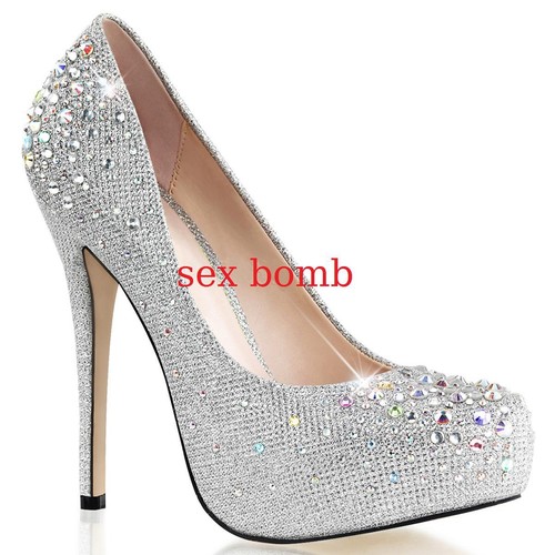 Sexy scarpe decolté strass - decolté,