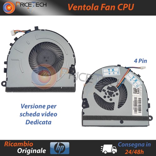 Ventola fan cpu - ventola, hp