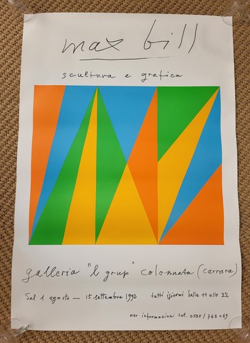 Max bill affiche - max,