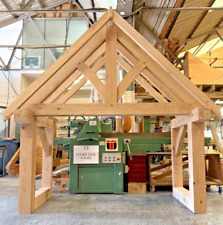 Portico in rovere - 'THE ROMSLEY' portico in rovere - portico in rovere massello - 1800 mm L x 900 mm D