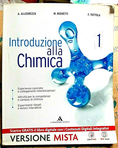 Introduzione alla chimica vol - introduzione,