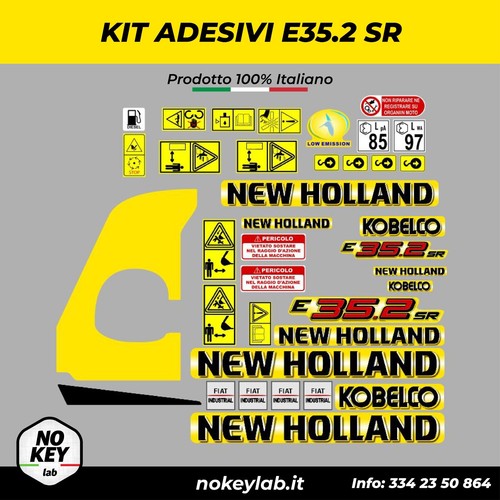 Kit adesivi new - kit, e35.2