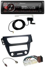 Pioneer 1DIN MP3 DAB USB AUX autoradio per Renault Megane 3 09-14 nero