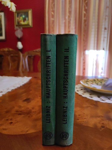 Leibniz hauptschriften vol - leibniz,