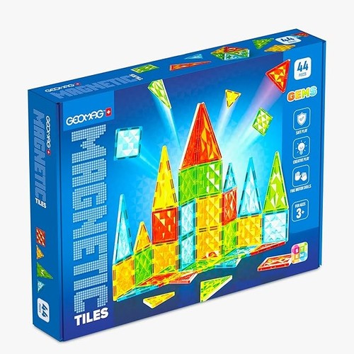 Geomag magnetic tiles gems - gems, 44