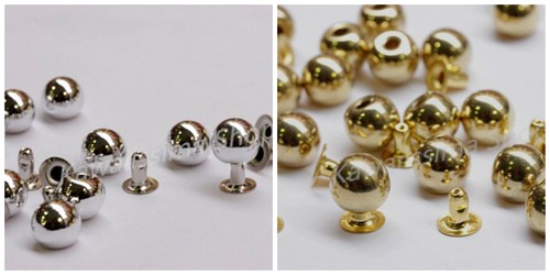 Borchie sfuse perla sfera - perla,
