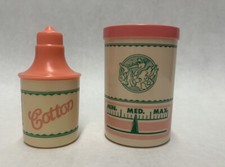 Vintage Cavolo Patch Accessori Scaldabottiglie e Barattolo Contenitore Cotone 1983