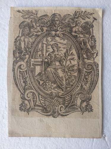 Incisione antica carlo theti - antica,