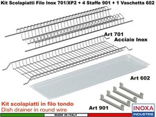Scolapiatti Incasso Filo Inox