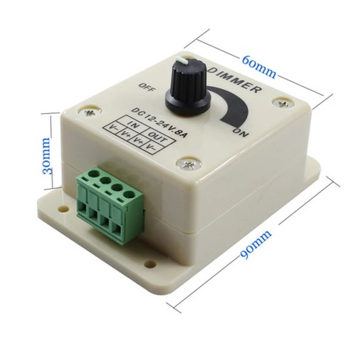 Dimmer manuale 24v led - 5,