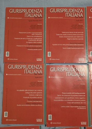 Riviste giurisprudenza - riviste,