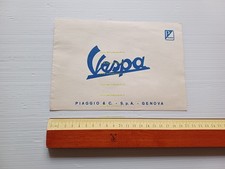 Piaggio Vespa 125 53 - 53 U 1953 depliant originale italiano