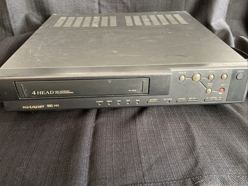 Sharp vhs player recorder - recorder, hq