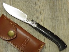 KNIFE COLTELLO 19 CM SARDEGNA SARDO ARBURESA MANICO IN CORNO BUFALO ARBUS