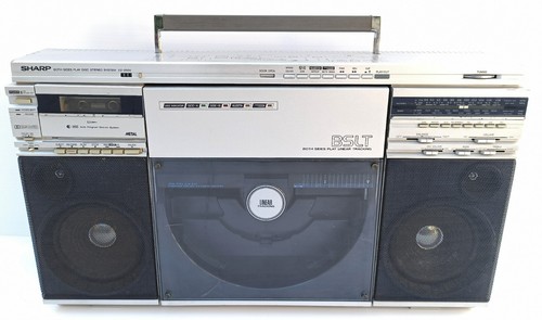 Sharp 2500 boombox - sharp, vz-2500