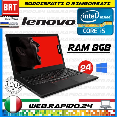 Notebook lenovo thinkpad t480 - lenovo,