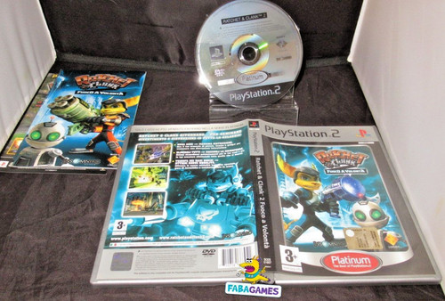 Ps2 ratchet clank - clank, fuoco