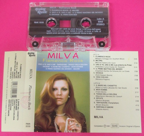 Milva flamenco rock - mc,