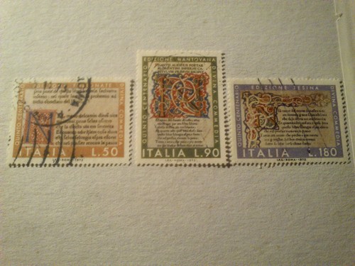 Francobolli italia 1972 divina - francobolli,