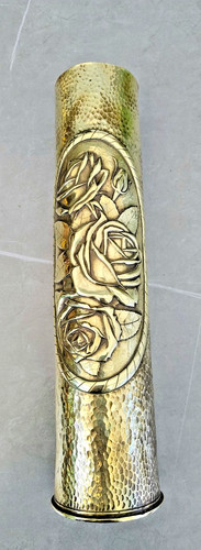 Antique ww1 french shell case - antique,