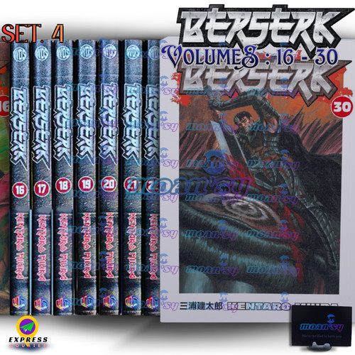 Berserk manga inglese - inglese, volumi