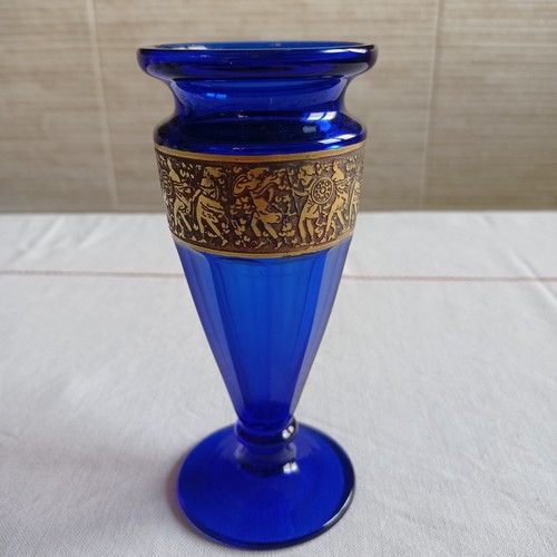 Vaso vetro moser boemia - vaso,