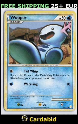 Wooper 88 123 heartgold - -, hs