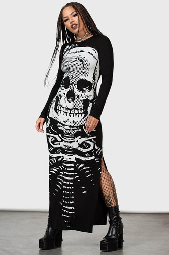 Maxi abito killstar spine - abito,