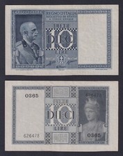 Banconota italia lire - 10,