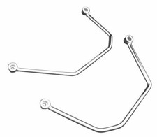 Supporti Borse Laterali Moto Honda VT750 C4 Coppia Telaietti Bisacce 661-035