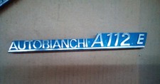 Scritta sigla Autobianchi A112