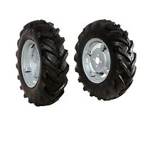 Coppia ruote gommate