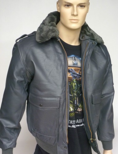 Giacca pelle bomber pilota - di,