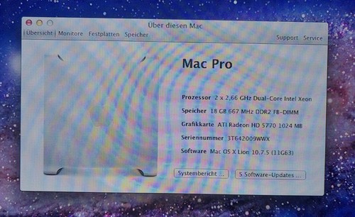 Mac pro a1186 2006 2007 - 2006,