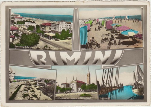 Rimini vedutine 1953 - vedutine,