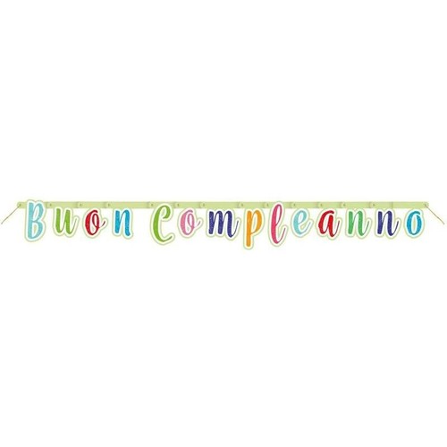 Festone buon compleanno - buon,