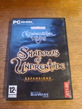 NEVERWINTER NIGHTS SHADOWS OF UNDRENTIDE PC VERS ITA