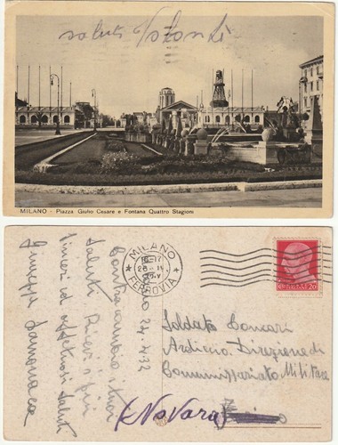 Milano piazza giulio cesare - -,