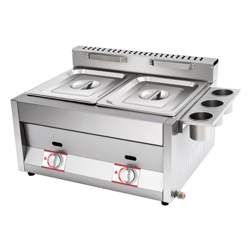 Friggitrice gas doppio - gas,