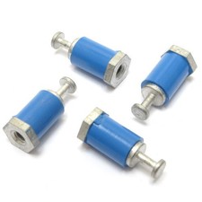 Concord Electronics 1127-01-1516 Terminale di saldatura a torretta isolato, 4-40, 25 pezzi