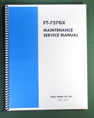 Yaesu 757gx manuale di - ft-757gx,