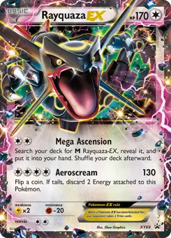 Rayquaza xy69 pokemon - ex,