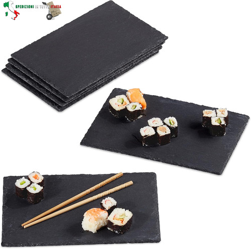 Piatti ardesia set - in, 6