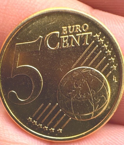 Centesimi gold del 2002 - del, rara