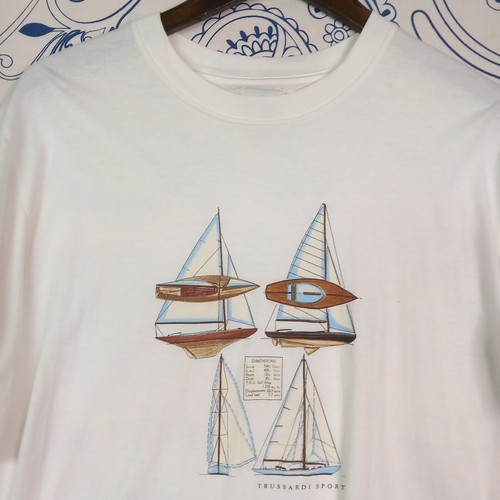 Vintage trussardi sport - vintage, white