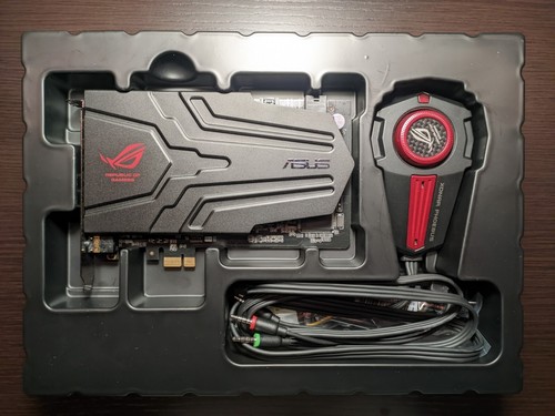 Scheda audio asus rog - scheda,