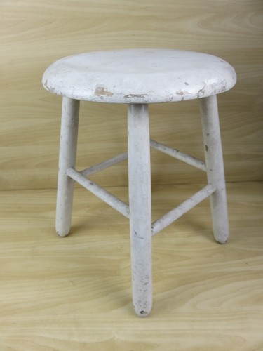 Antico sgabello legno - antico,